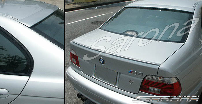 Custom BMW 5 Series Roof Wing  Sedan (1997 - 2003) - $199.00 (Manufacturer Sarona, Part #BM-005-RW)